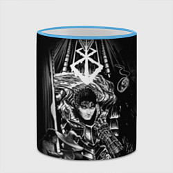 Кружка 3D BERSERK БЕРСЕРК, цвет: 3D-небесно-голубой кант — фото 2