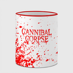 Кружка 3D Cannibal corpse, цвет: 3D-красный кант — фото 2