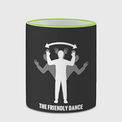 Кружка 3D Френдли DayZ, цвет: 3D-светло-зеленый кант — фото 2