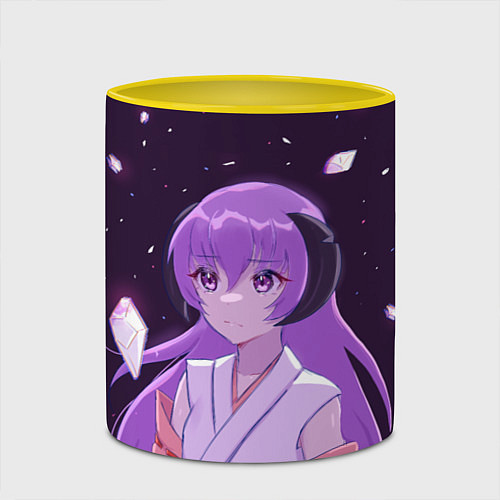 Кружка цветная Furude Hanyu / 3D-Белый + желтый – фото 2