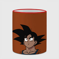 Кружка 3D DRAGON BALL ДРАГОН БОЛЛ, цвет: 3D-красный кант — фото 2