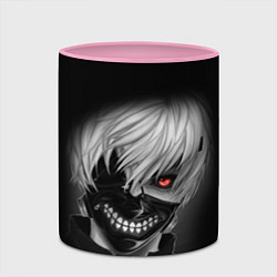 Кружка 3D TOKYO GHOUL ТОКИЙСКИЙ ГУЛЬ, цвет: 3D-белый + розовый — фото 2