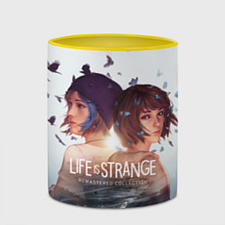 Кружка 3D Life is strange Remaster, цвет: 3D-белый + желтый — фото 2