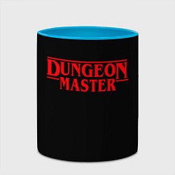 Кружка 3D Stranger Dungeon Master, цвет: 3D-белый + небесно-голубой — фото 2