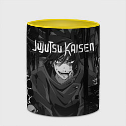 Кружка 3D Магическая Битва Jujutsu Kaisen, цвет: 3D-белый + желтый — фото 2