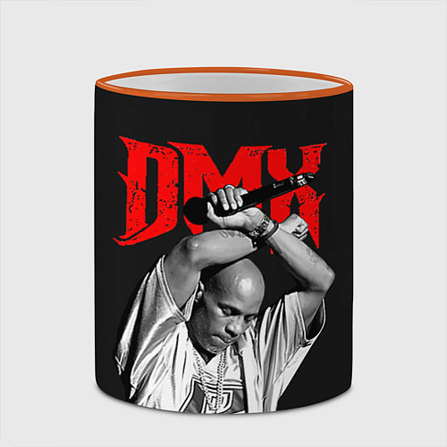 Кружка цветная Legend DMX / 3D-Оранжевый кант – фото 2