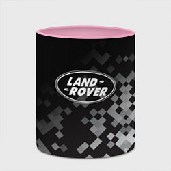 Кружка 3D LAND ROVER ГОРОДСКОЙ КАМУФЛЯЖ, цвет: 3D-белый + розовый — фото 2