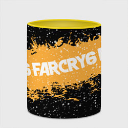 Кружка 3D Far Cry 6, цвет: 3D-белый + желтый — фото 2