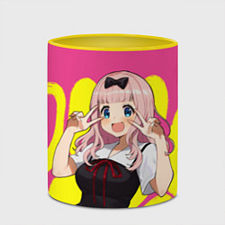 Кружка 3D Chika, цвет: 3D-белый + желтый — фото 2