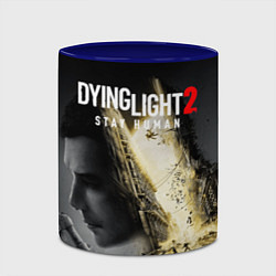 Кружка 3D Dying Light 2 Deluxe, цвет: 3D-белый + синий — фото 2