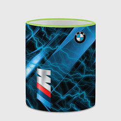 Кружка 3D BMW, цвет: 3D-светло-зеленый кант — фото 2