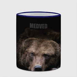 Кружка 3D Русский MEDVED, цвет: 3D-синий кант — фото 2
