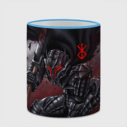 Кружка 3D ГАТС БЕРСЕРК аниме, цвет: 3D-небесно-голубой кант — фото 2