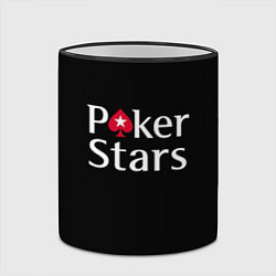 Кружка 3D Poker Stars, цвет: 3D-черный кант — фото 2