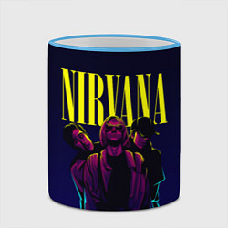 Кружка 3D Nirvana Neon, цвет: 3D-небесно-голубой кант — фото 2