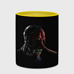 Кружка 3D Chris Fehn, цвет: 3D-белый + желтый — фото 2