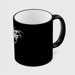 Кружка 3D Darkthrone, цвет: 3D-черный кант