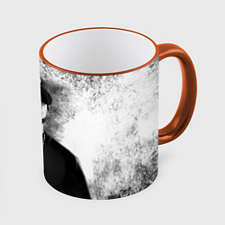 Кружка 3D Ice Cube Айс Куб Z, цвет: 3D-оранжевый кант