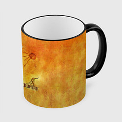 Кружка 3D ЖЕЛЕЗНЫЕ МАНТРЫ Пикник, цвет: 3D-черный кант