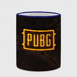 Кружка 3D PUBG ПАБГ NEON, цвет: 3D-синий кант — фото 2