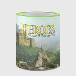 Кружка 3D Оплот Heroes of Might and Magic 3 Z, цвет: 3D-светло-зеленый кант — фото 2