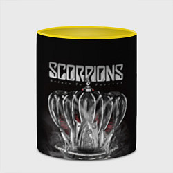 Кружка 3D SCORPIONS, цвет: 3D-белый + желтый — фото 2