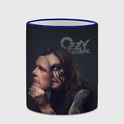 Кружка 3D Ozzy Osbourne, цвет: 3D-синий кант — фото 2