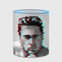 Кружка 3D Billie Herrington Gachimuchi, цвет: 3D-небесно-голубой кант — фото 2