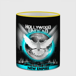 Кружка 3D New Empire, Vol 1 - Hollywood Undead, цвет: 3D-желтый кант — фото 2