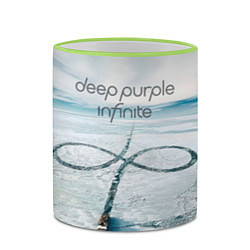 Кружка 3D Infinite - Deep Purple, цвет: 3D-светло-зеленый кант — фото 2