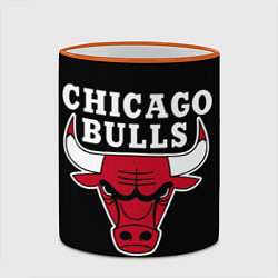 Кружка 3D B C Chicago Bulls, цвет: 3D-оранжевый кант — фото 2