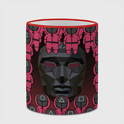 Кружка 3D ВЕДУЩИЙ С ОХРАННОЙ GUARDS, цвет: 3D-красный кант — фото 2