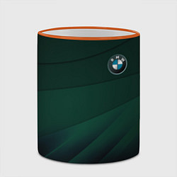 Кружка 3D GREEN BMW, цвет: 3D-оранжевый кант — фото 2