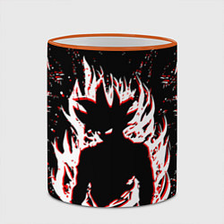 Кружка 3D Dragon ball super, цвет: 3D-оранжевый кант — фото 2