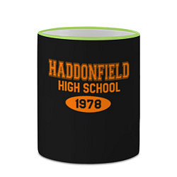 Кружка 3D Haddonfield High School 1978, цвет: 3D-светло-зеленый кант — фото 2