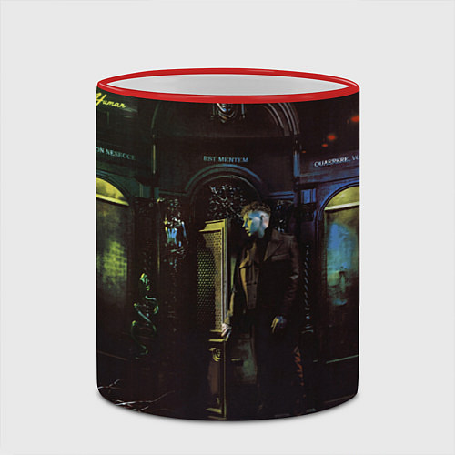 Кружка цветная MARKUL SENSE OF HUMAN / 3D-Красный кант – фото 2