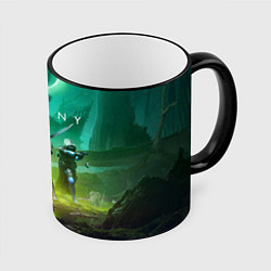 Кружка 3D DESTINY 2 КОРОЛЕВА ВЕДЬМА САВАТУН, цвет: 3D-черный кант