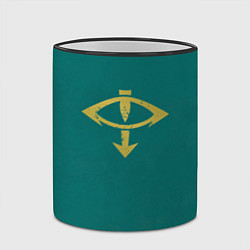 Кружка 3D Сыны Хоруса цвет легиона, цвет: 3D-черный кант — фото 2