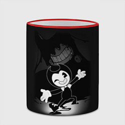 Кружка 3D BENDY - БЕНДИ ИГРА, цвет: 3D-красный кант — фото 2