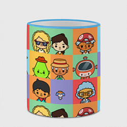 Кружка 3D TOCA BOCA WORLD HERO, цвет: 3D-небесно-голубой кант — фото 2
