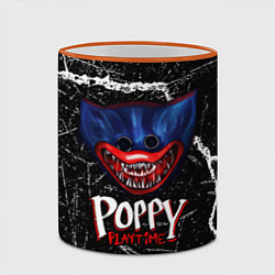 Кружка 3D Poppy Playtime, цвет: 3D-оранжевый кант — фото 2