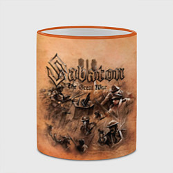 Кружка 3D The Great War - Sabaton, цвет: 3D-оранжевый кант — фото 2