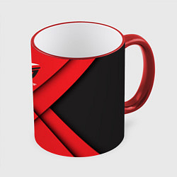 Кружка 3D ROG - republic of gamers, цвет: 3D-красный кант