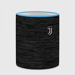 Кружка 3D Juventus Asphalt theme, цвет: 3D-небесно-голубой кант — фото 2