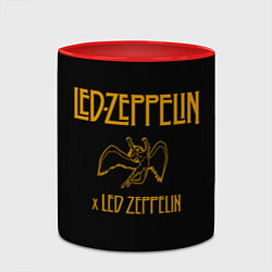 Кружка 3D Led Zeppelin x Led Zeppelin, цвет: 3D-белый + красный — фото 2