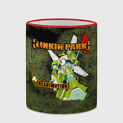 Кружка 3D Reanimation - Linkin Park, цвет: 3D-красный кант — фото 2