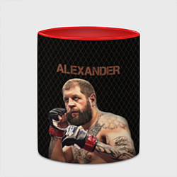 Кружка 3D Alexander The Grim Reape, цвет: 3D-белый + красный — фото 2