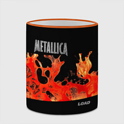 Кружка 3D Load - Metallica, цвет: 3D-оранжевый кант — фото 2