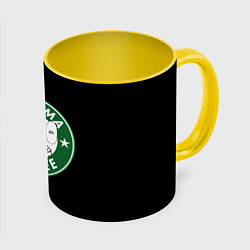 Кружка 3D ONE-PUNCH MAN OK COFFEE, цвет: 3D-белый + желтый