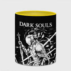 Кружка 3D Dark Souls, The Ashen One, цвет: 3D-белый + желтый — фото 2